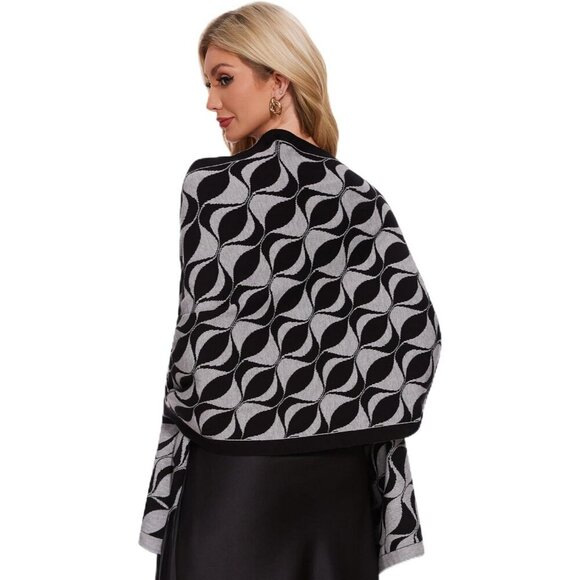 Accessories - Women's Grey Luxury Silk Satin Scarf Shawl Wrap Elegant And Stylish Accessory